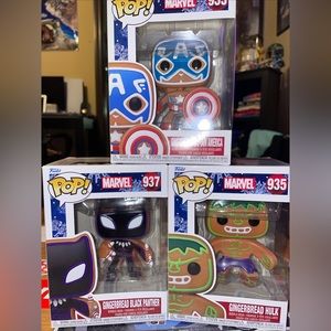 Marvel comics funko pop lot!